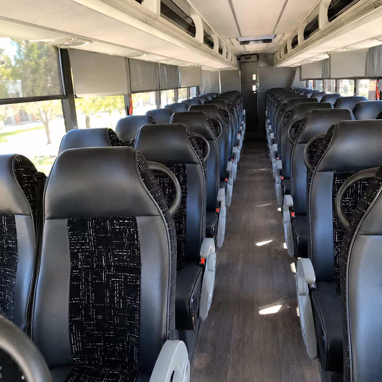 Bridgeport Airport Shuttle & Transportation party bus interior