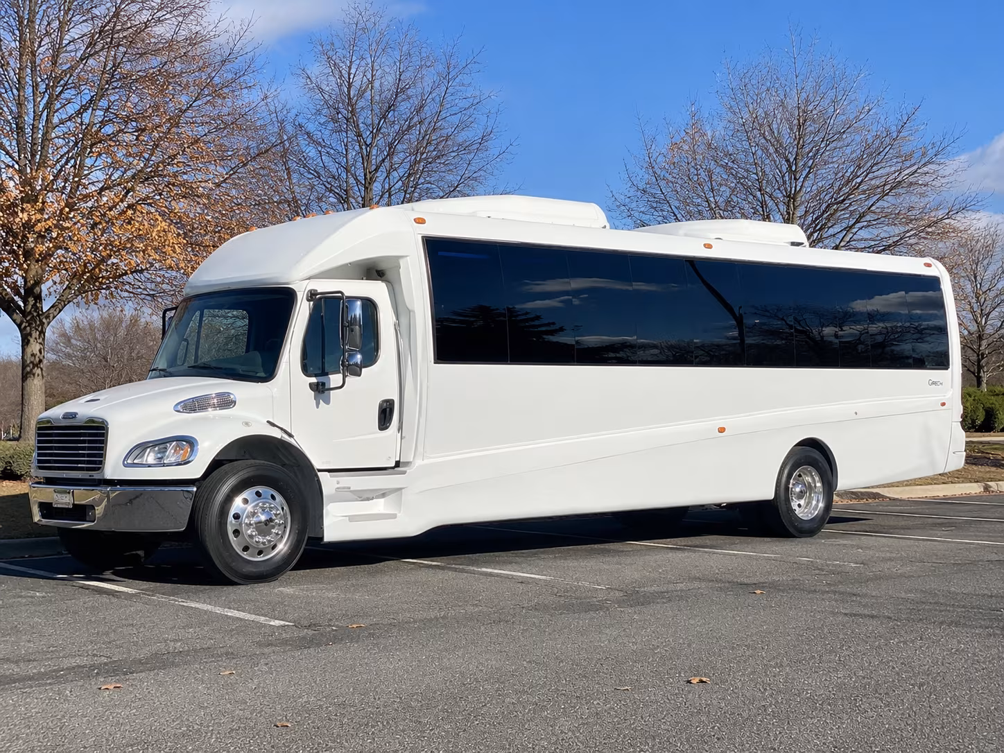 Bridgeport bridgeport concert party bus rental party bus exterior