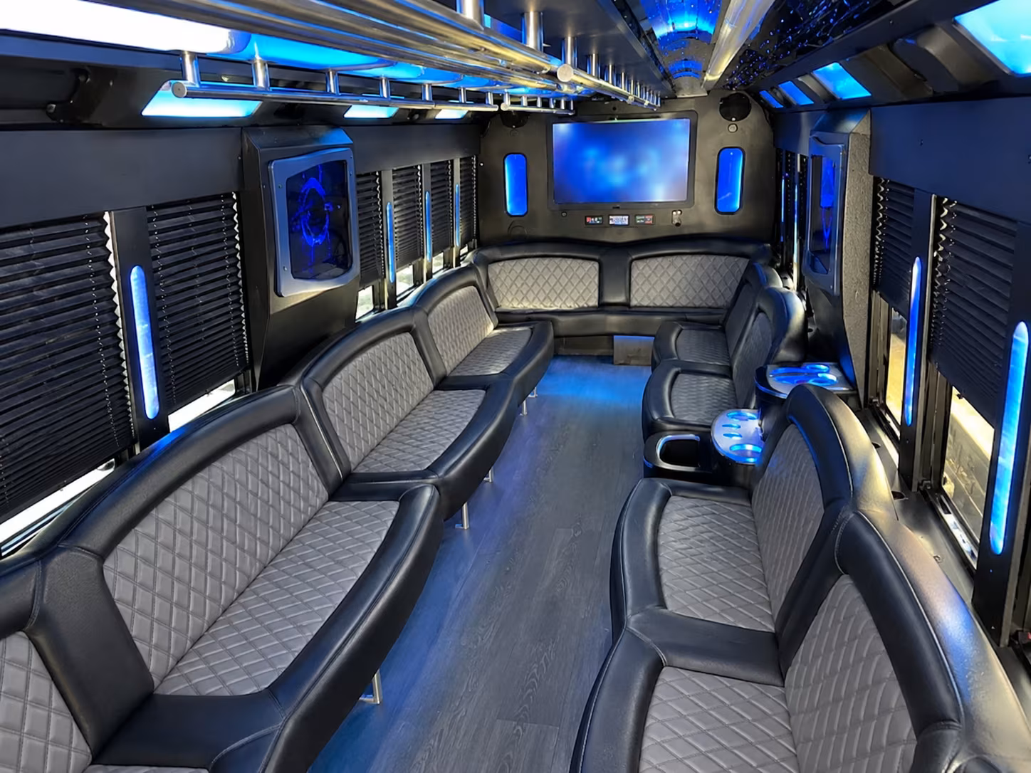 Bridgeport bridgeport private event party bus rental party bus exterior