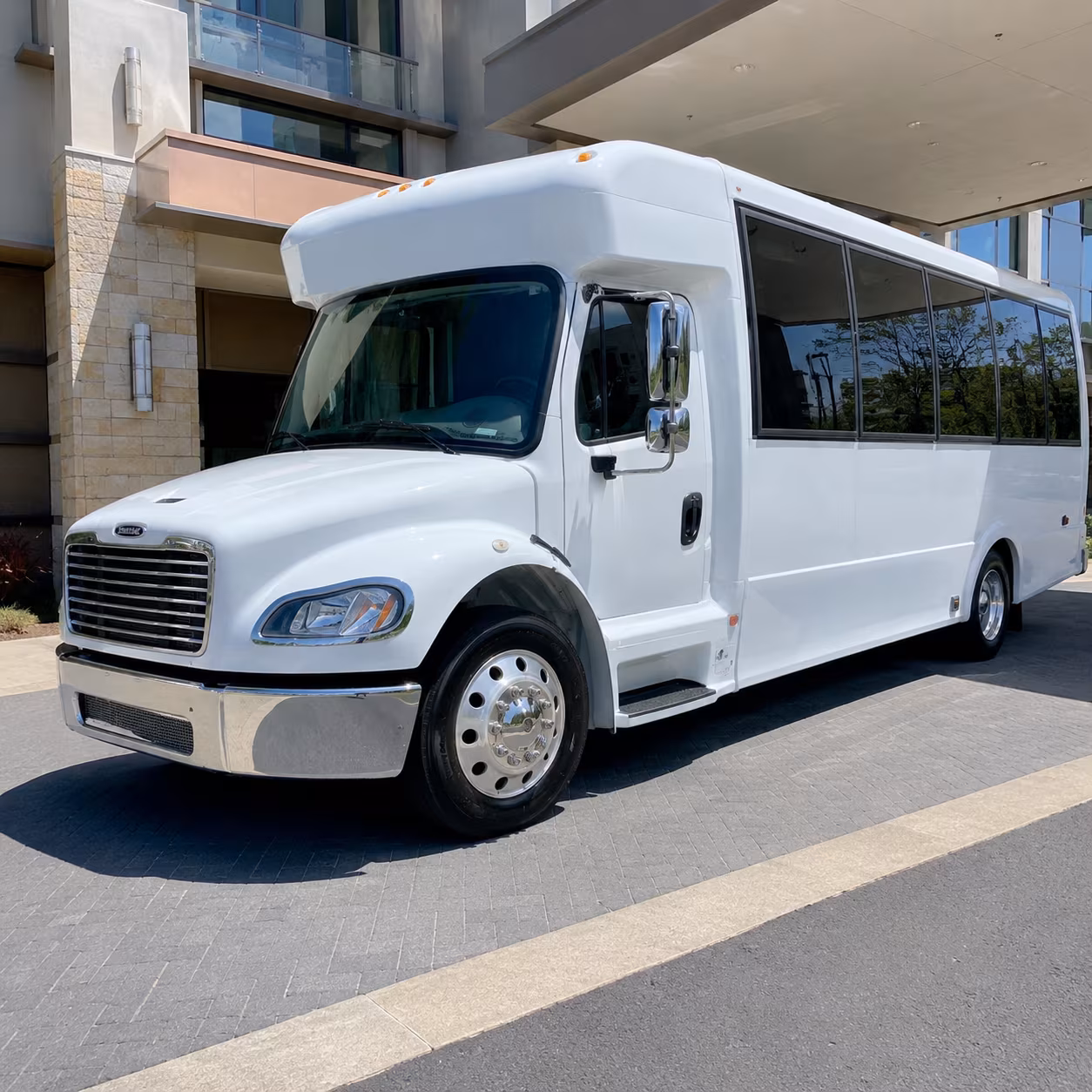 Bridgeport bridgeport school event bus rental party bus exterior