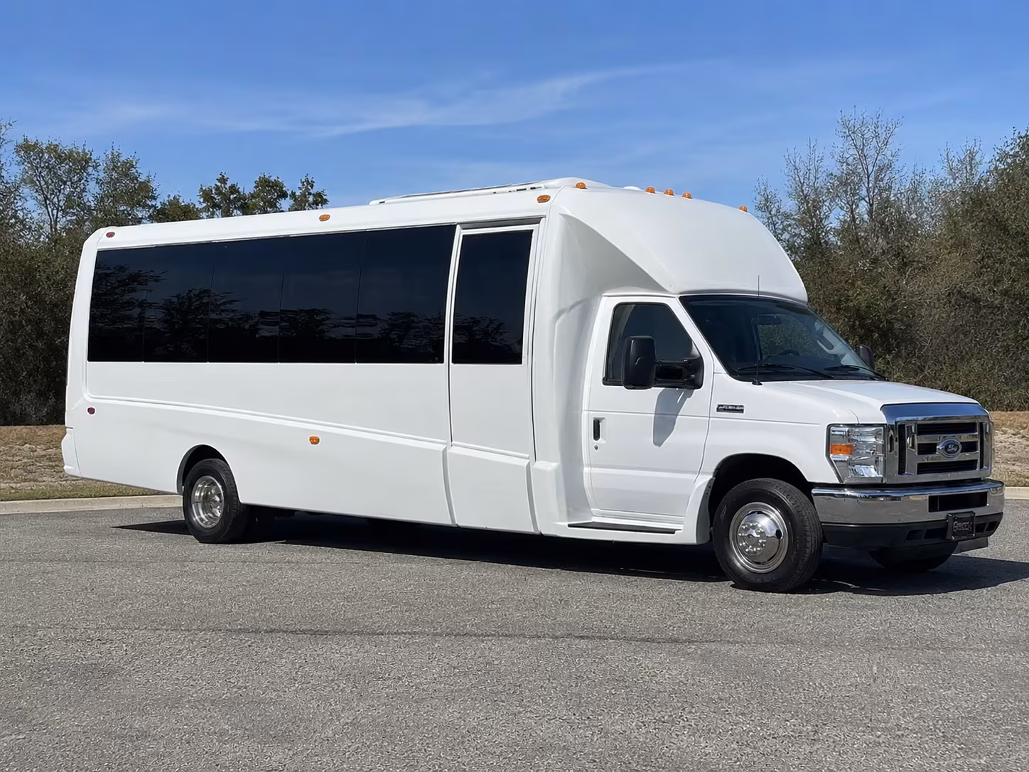 Bridgeport bridgeport wedding party bus rental party bus exterior