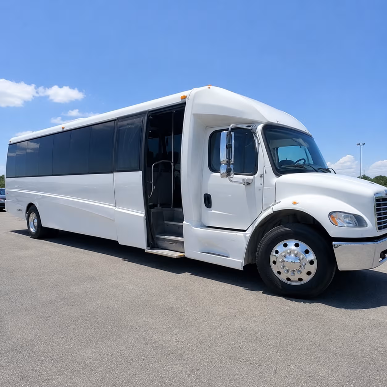 Bridgeport Corporate Transportation party bus interior