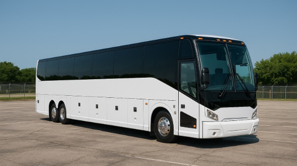 Exterior of Charter Bus Company Hartford's 50 Passenger Party Bus in Hartford