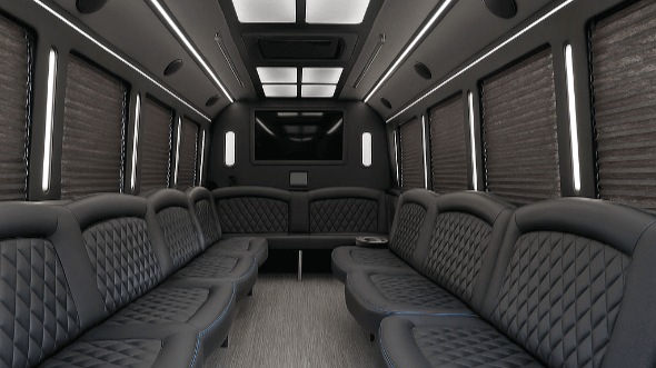 bridgeport 20 passenger party bus rental
