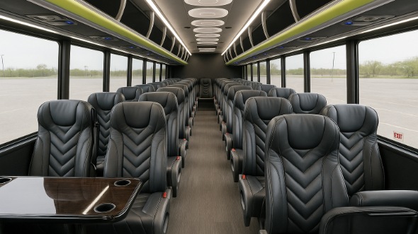 25 passenger minibus interior