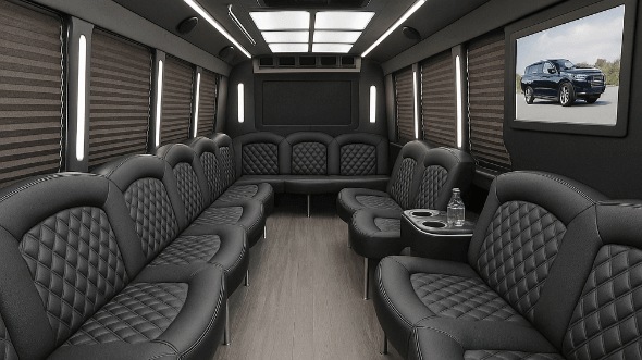 bridgeport 28 passenger party bus rental